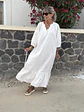 Campbell Kaftan 00155 White - thumbnail 3