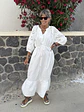 Campbell Kaftan 00155 White - thumbnail 1