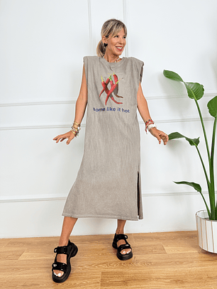 Peppers Dress 13222 Brown