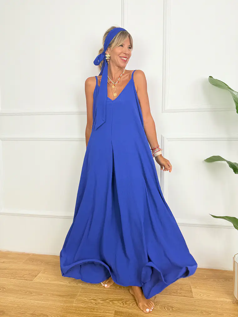 Havana Dress 8313 Blue 4