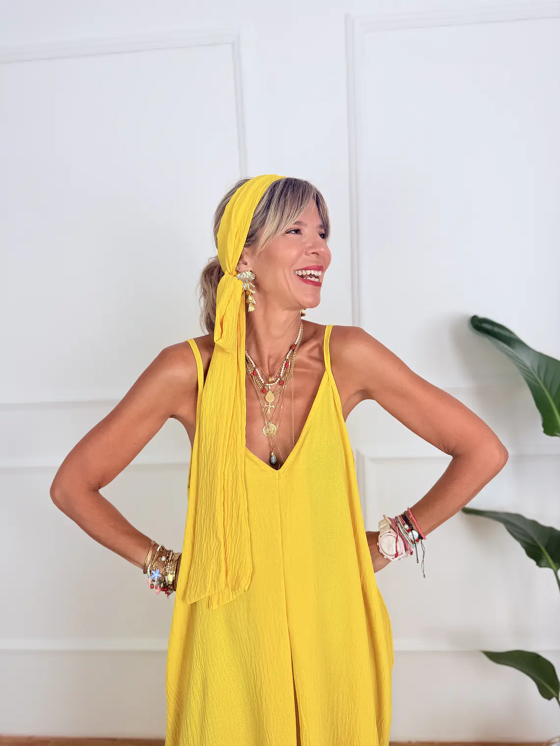 Havana Dress 8313 Yellow 2