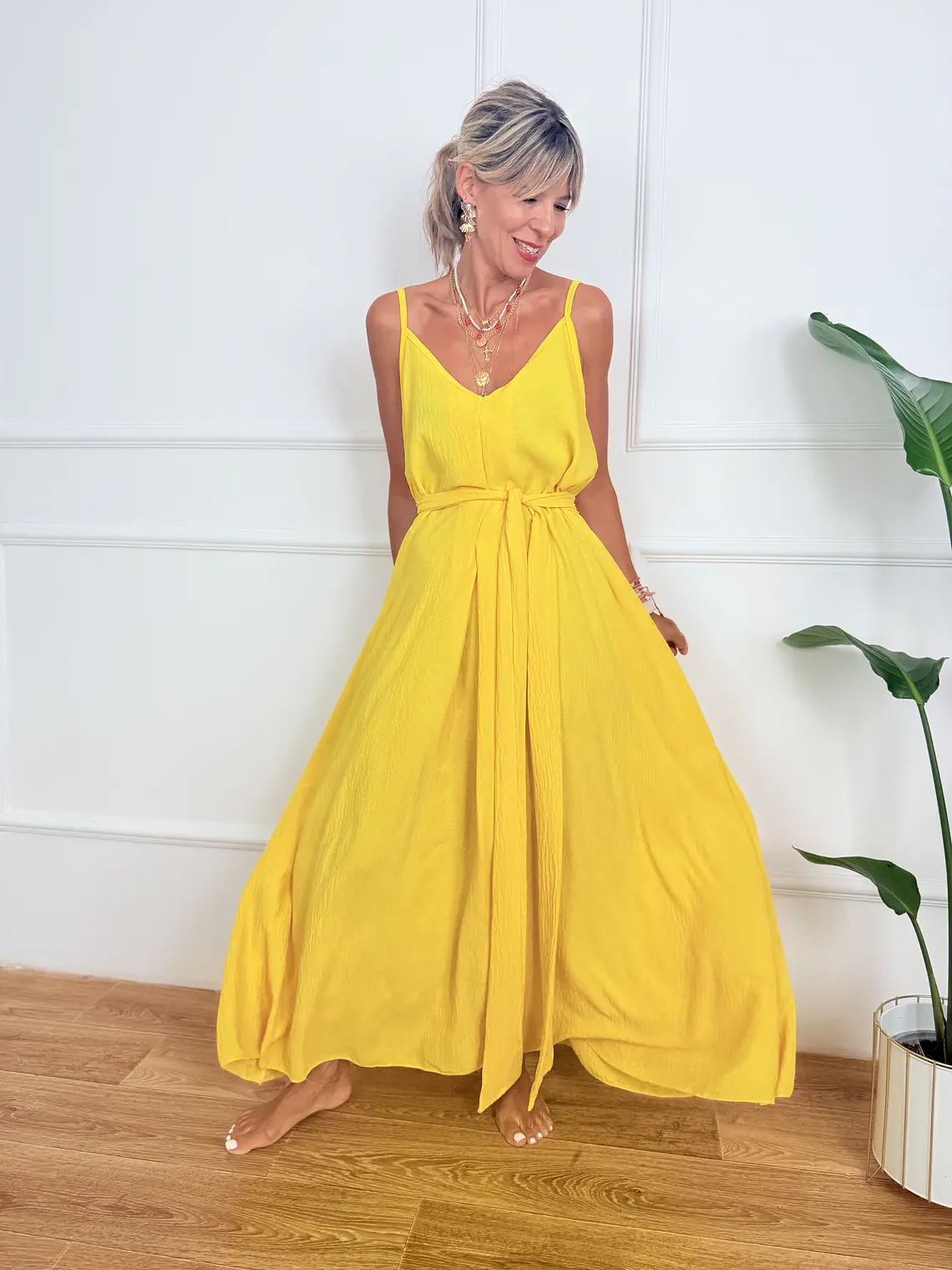 Havana Dress 8313 Yellow 3