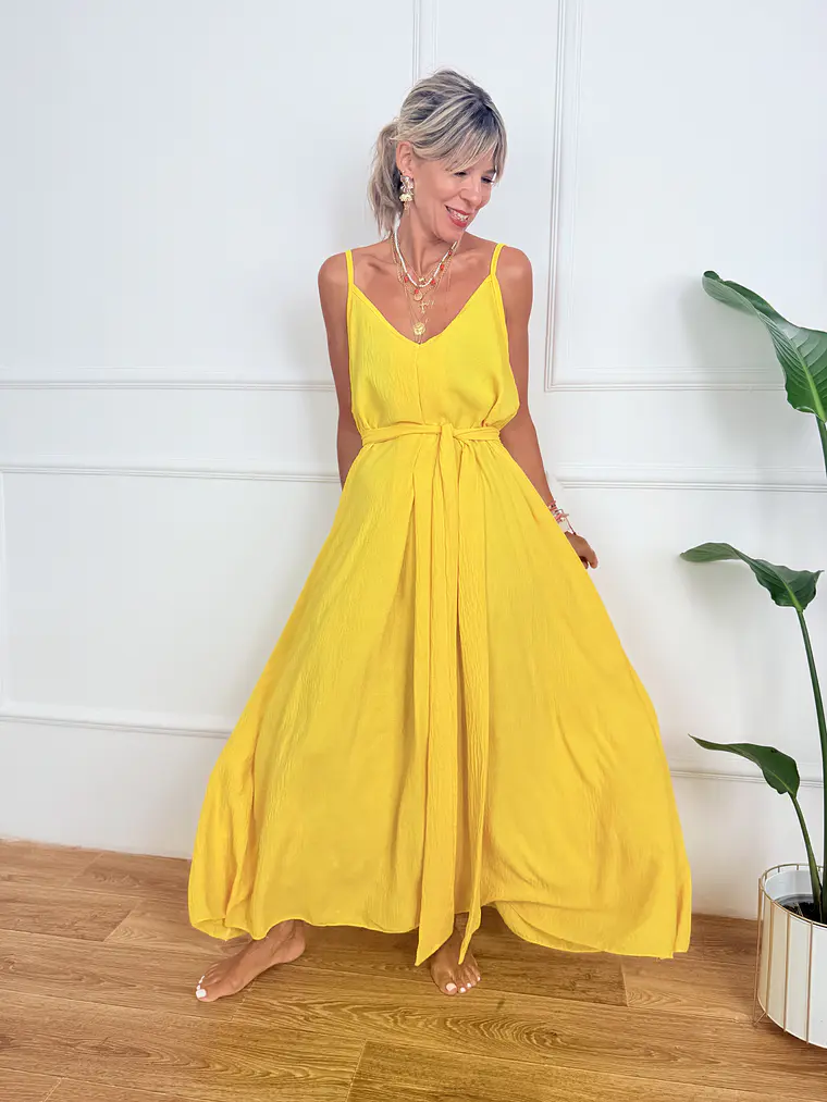 Havana Dress 8313 Yellow 3