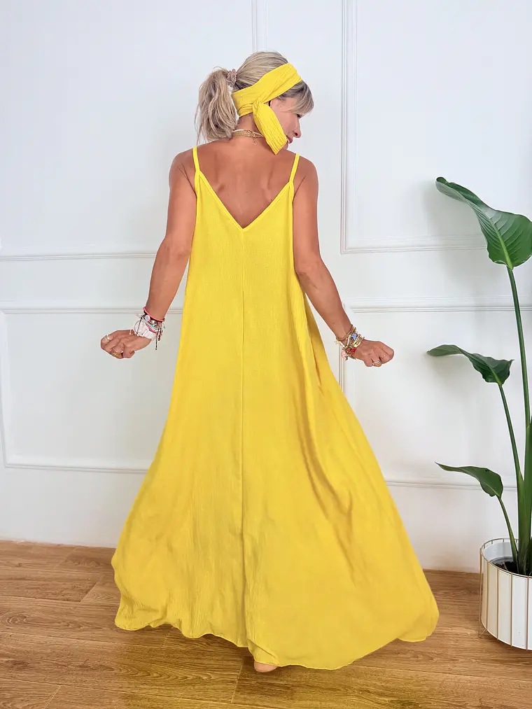 Havana Dress 8313 Yellow 5