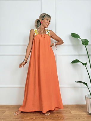 Raleigh Dress P8336 Orange
