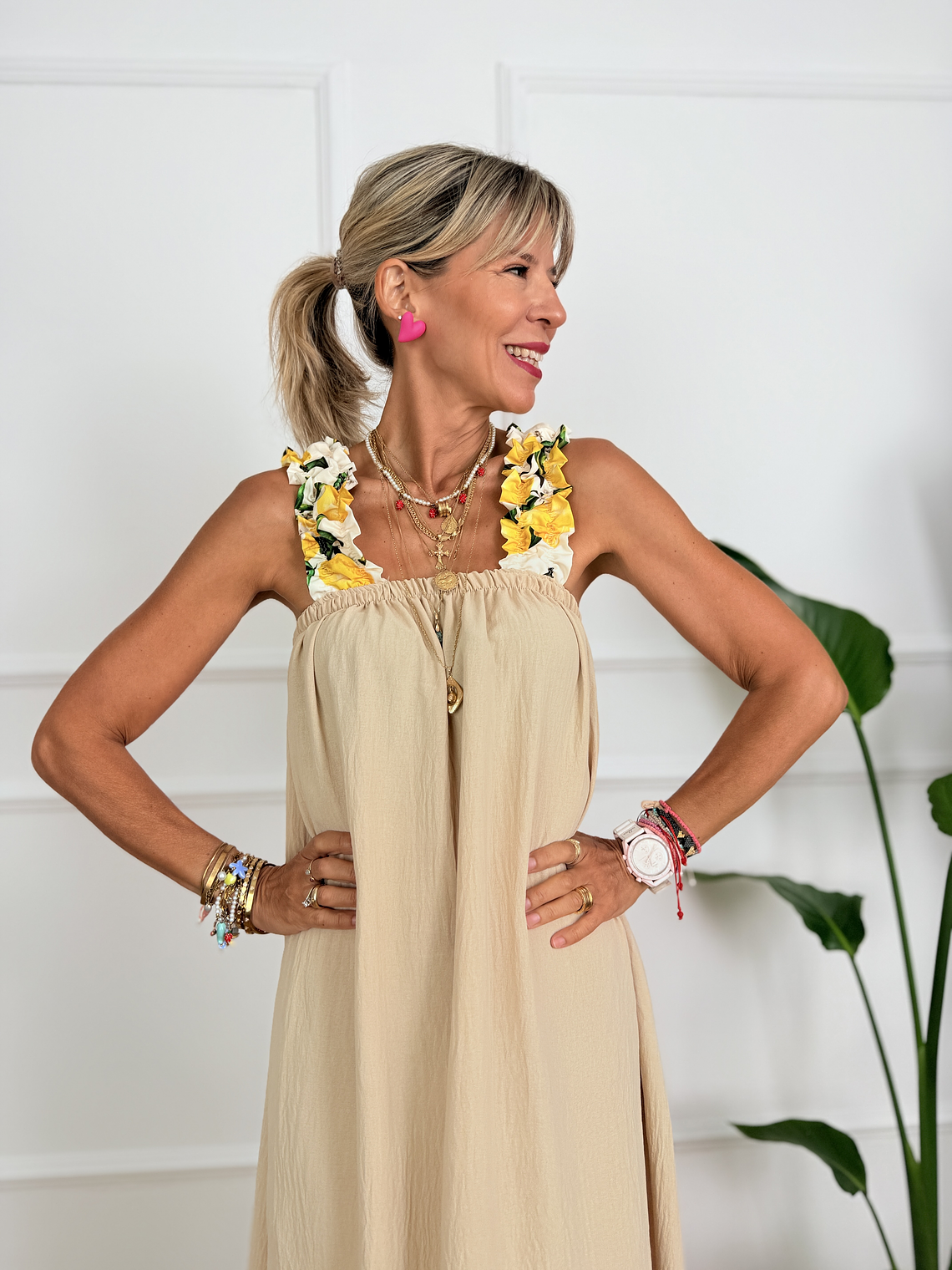 Raleigh Dress P8336 Ecru 4