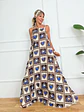 Je t'aime Dress 7778 Blue - thumbnail 1