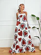 Ti amo Dress 7778 Red Flames - thumbnail 4
