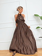 Odile dress 4520 brown - thumbnail 1