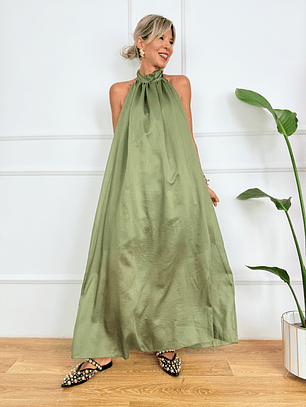 Celia dress 4510 chaki