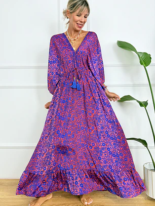 Devesh dress 1018 red5