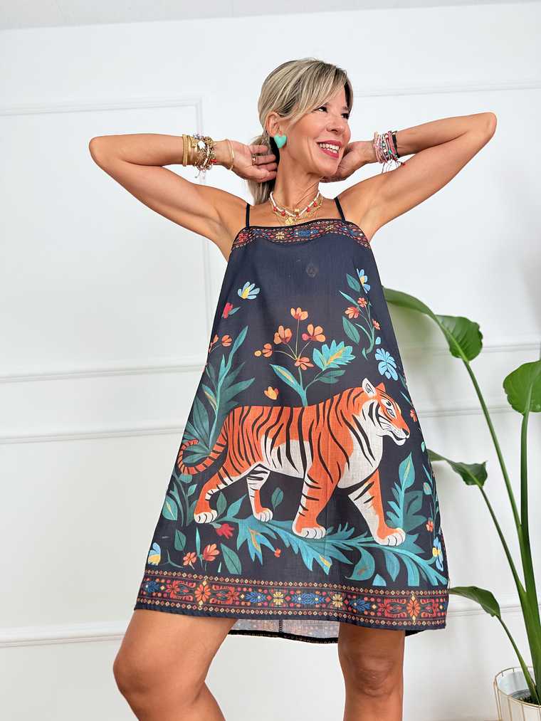 Kaori Mini Dress D1088   3