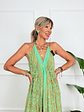 Yasmyn Dress P0013 Green - thumbnail 5