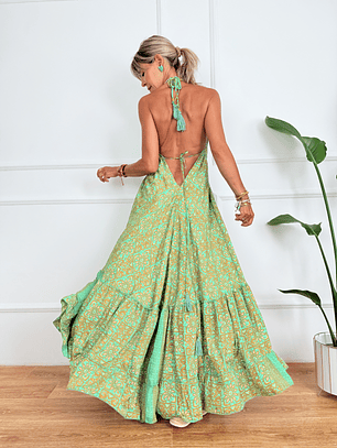 Yasmyn Dress P0013 Green