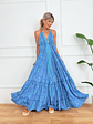 Yasmyn Dress P0013 Blue - thumbnail 1