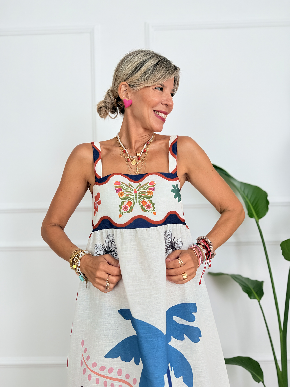 Denver Dress D1113 Teal 4