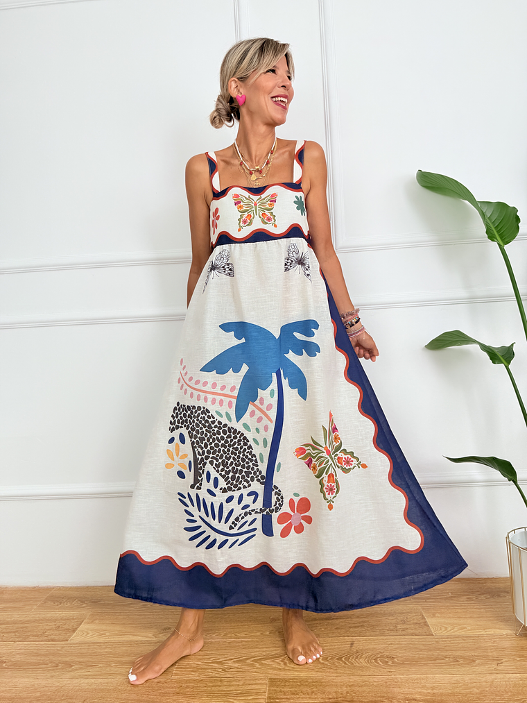 Denver Dress D1113 Teal 1