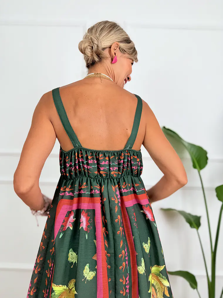 Denver Dress D1113 Pine 4