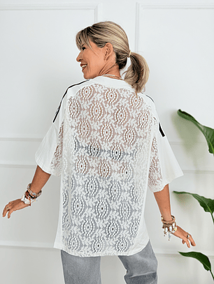 Peace T-shirt 9361 White