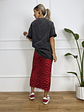 33302 Leopard Red skirt - thumbnail 3