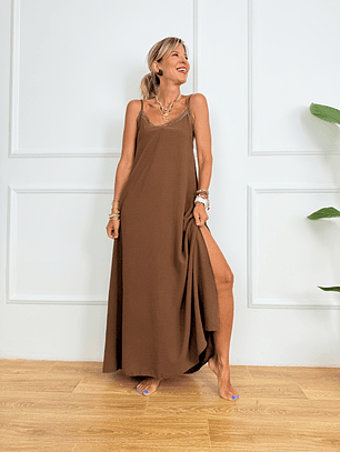 Celine Dress 6519 Choco