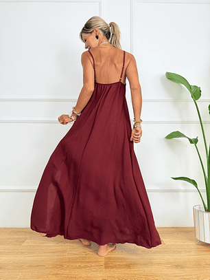 Celine Dress 6519 Wine