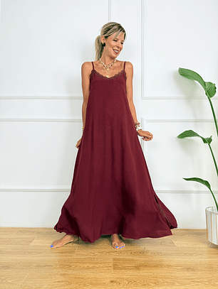 Celine Dress 6519 Wine