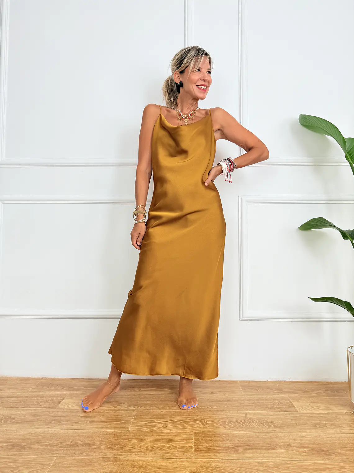 Feline Midi 9885 Mustard 1