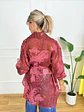 Imelda Floral Shirt 58271 Wine - thumbnail 4