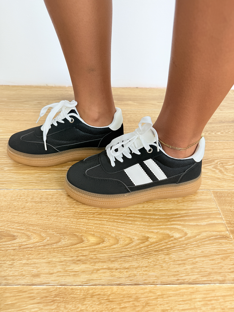 LY828 BLACK SNEAKERS  4