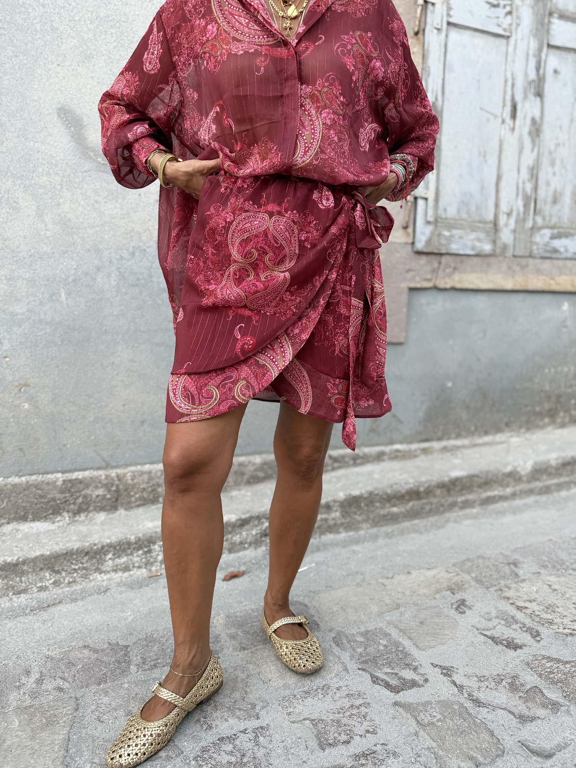 Threads And Thrills Set 6153 Wine 3