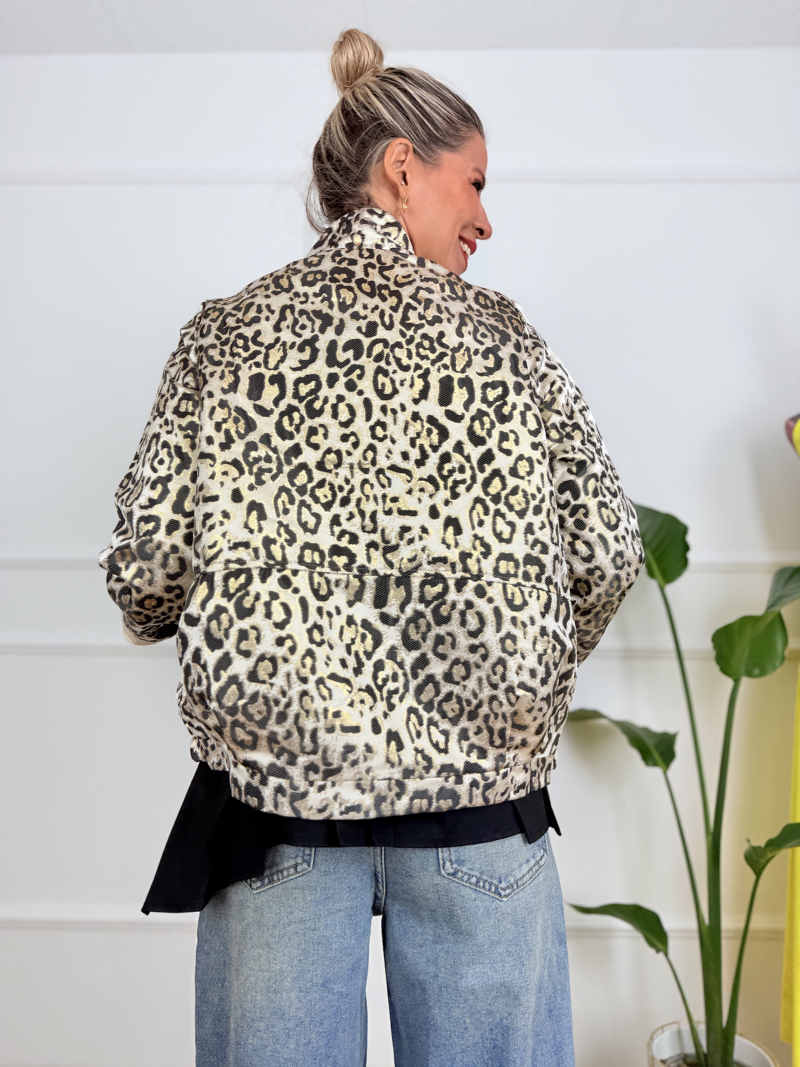 Golden Felines Jacket 3576 Leopard 2