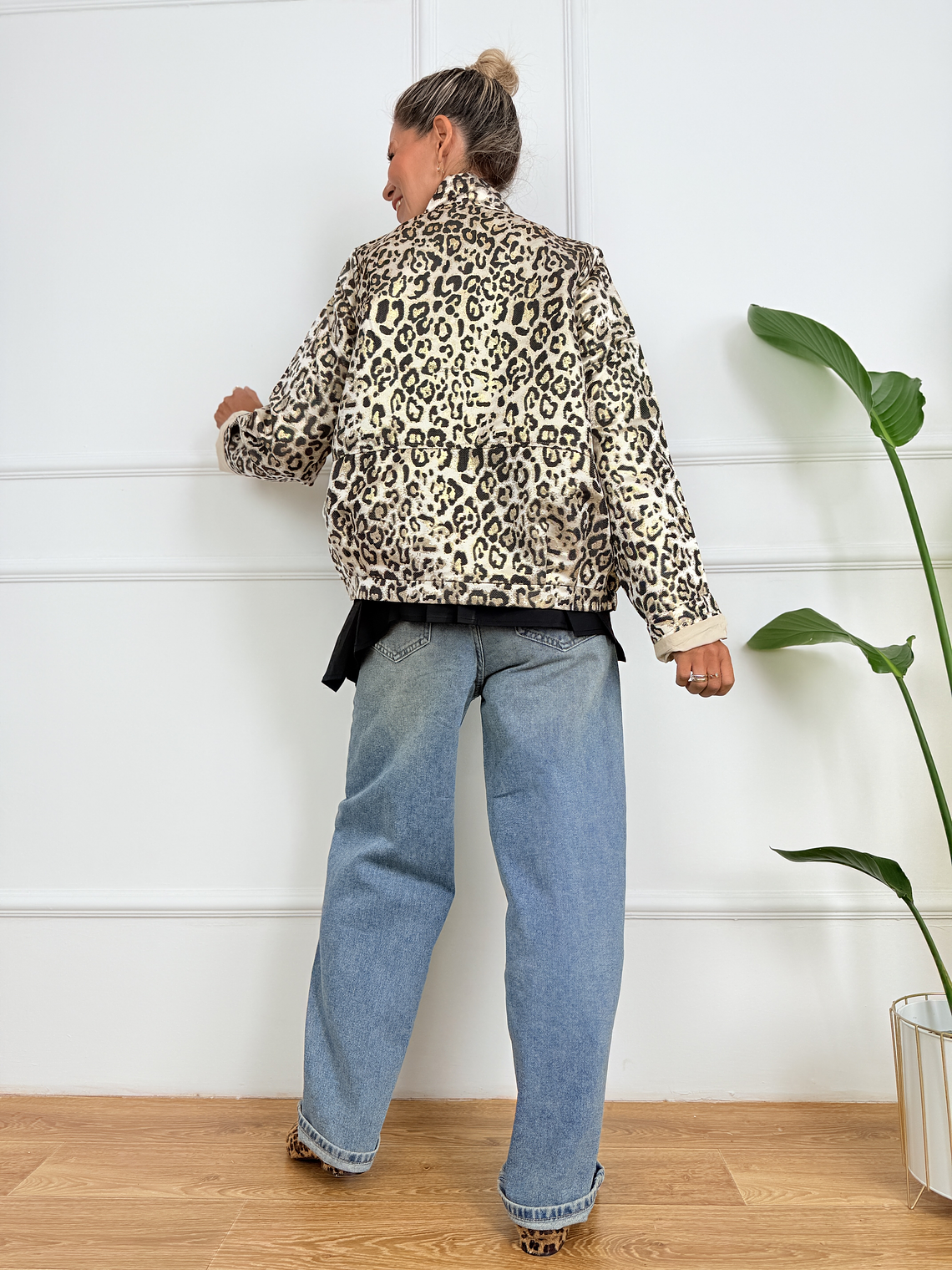 Golden Felines Jacket 3576 Leopard 5