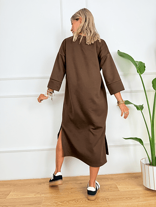 Concetta dress 17930 BROWN