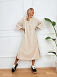 Concetta dress 17930 BEIGE - thumbnail 1