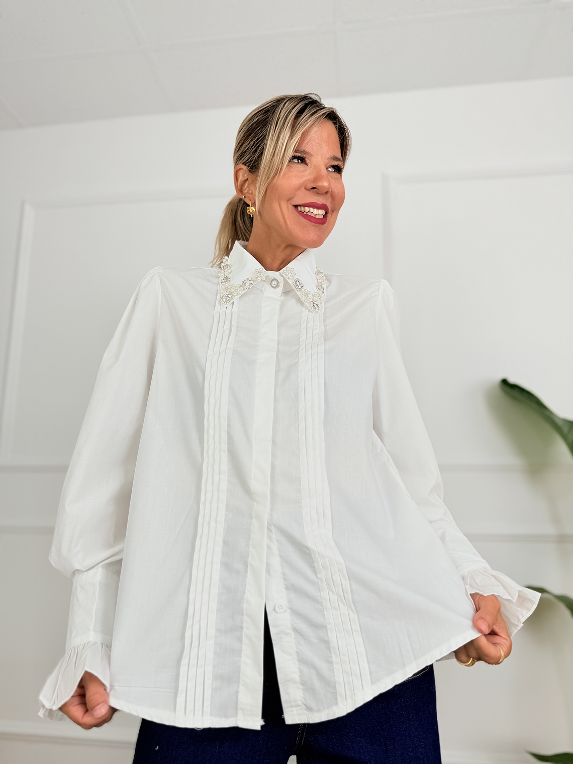 Haute Hour Shirt SW5018 White 3