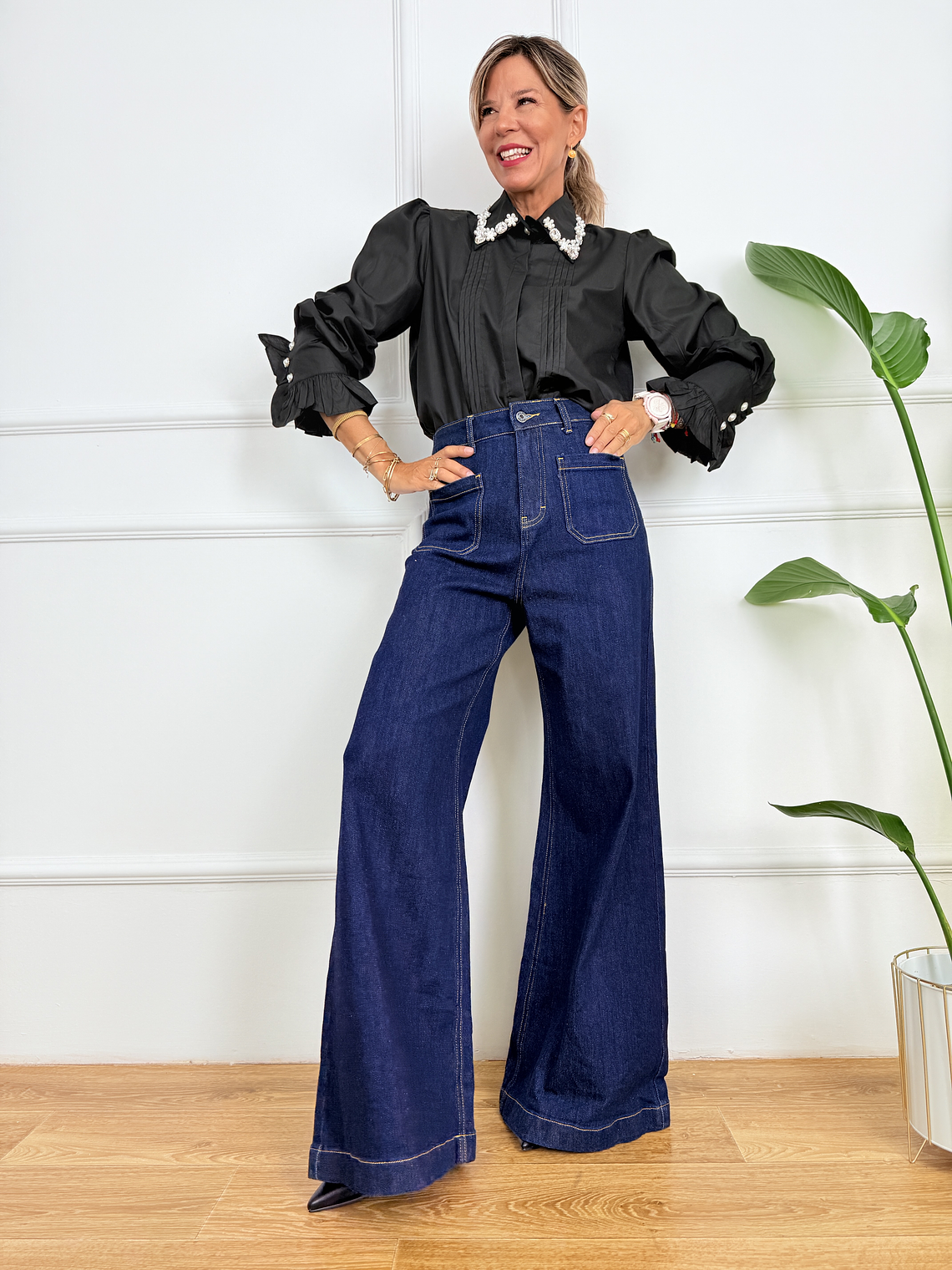 Haute Hour Shirt SW5018 Black 4