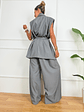 PLUS SIZE Voluptuous Suit 7933 Grey - thumbnail 2