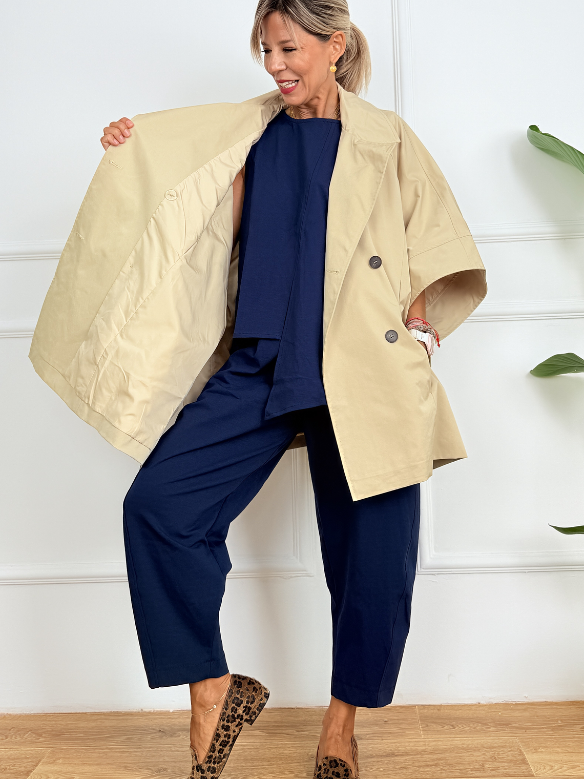 Angelina Raincoat 3566 Sand 2