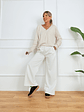 Athleisure Pants 9341 White - thumbnail 1