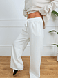 Athleisure Pants 9341 White - thumbnail 3