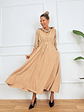 Remina  Dress  9287 Beige - thumbnail 1