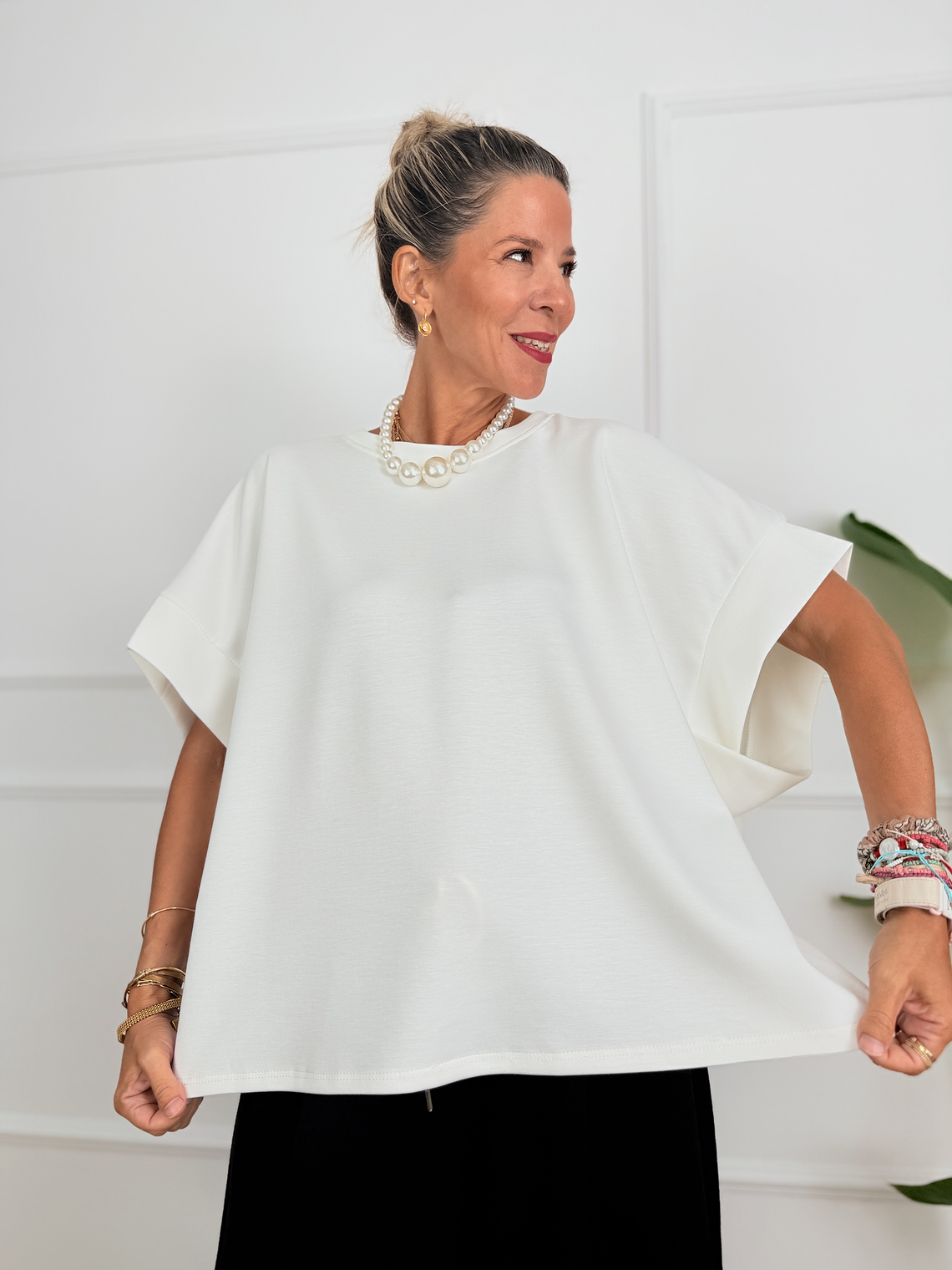 Cloud T-shirt 2537 White 4