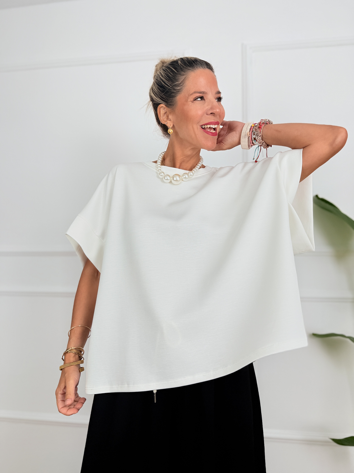 Cloud T-shirt 2537 White 1