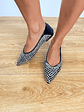 H126 BALLERINAS FULL OF STRASS - thumbnail 1