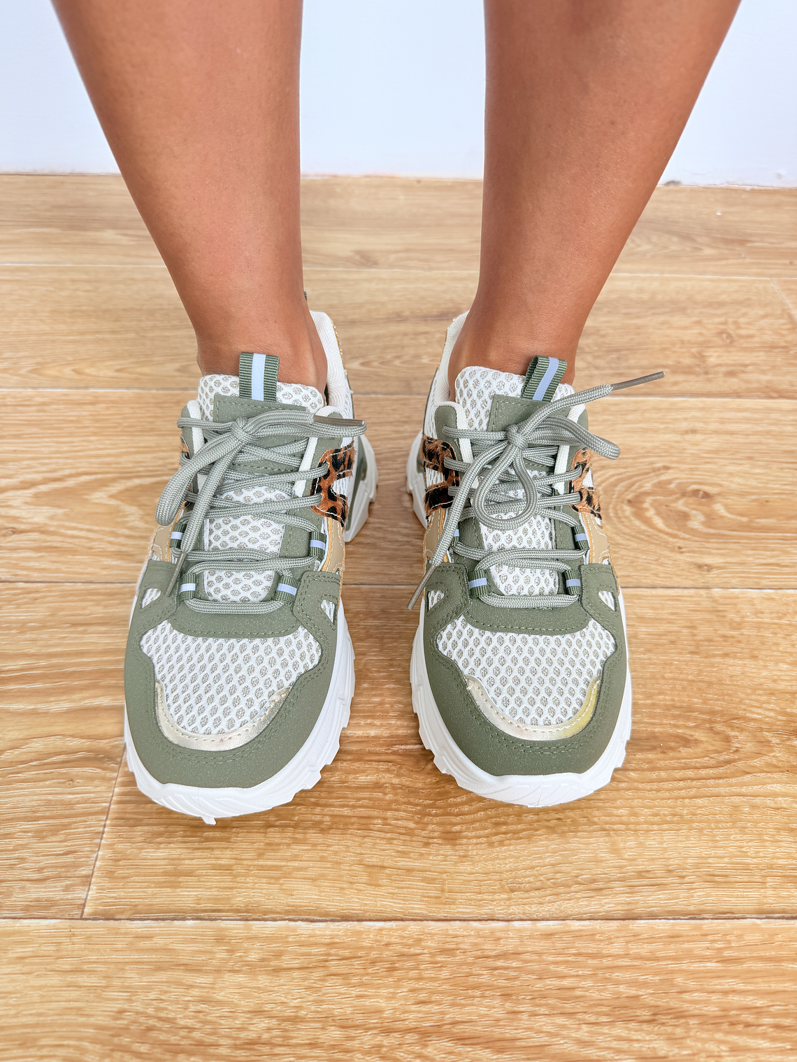 YY 211 CHUNKY SNEAKERS GREEN  4