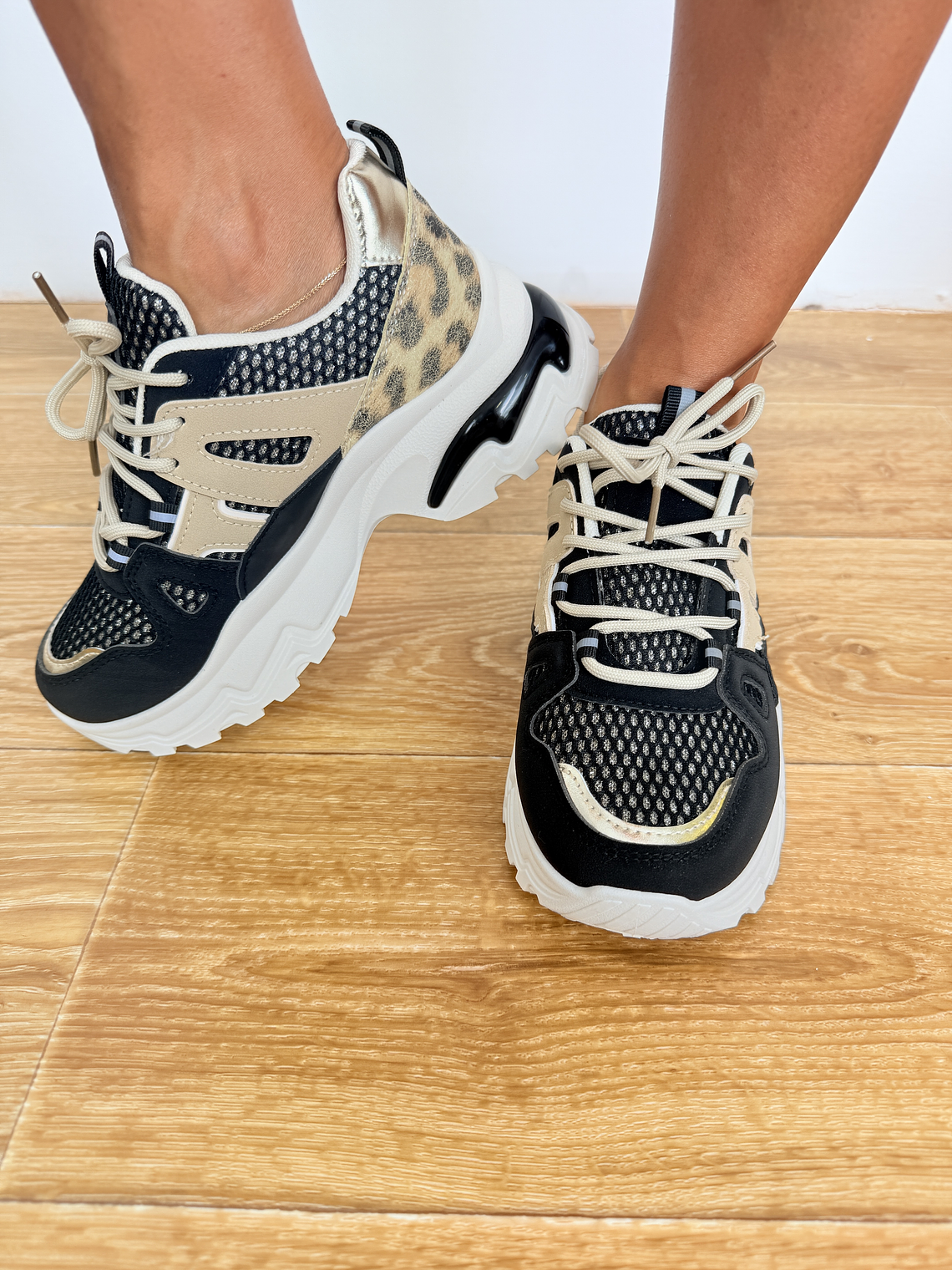 YY 211 CHUNKY SNEAKERS BLACK 2