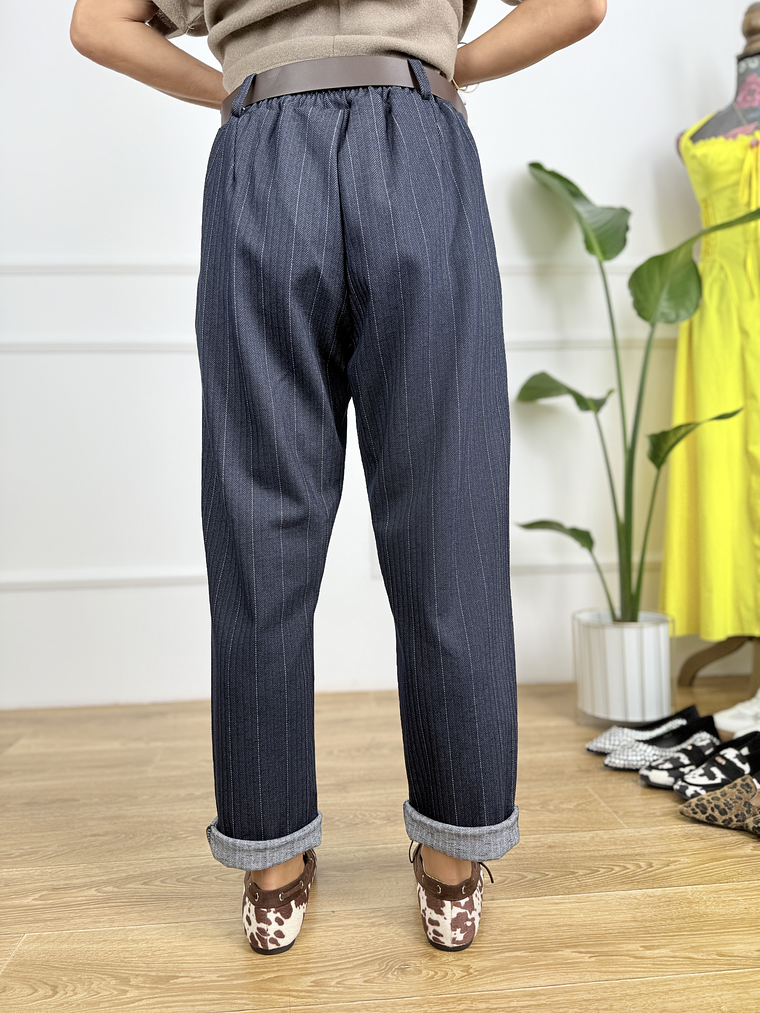 Runway Replay Pants 7683 Blue 3