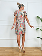 Birds of Paradise Dress 3589 Multicolored - thumbnail 2