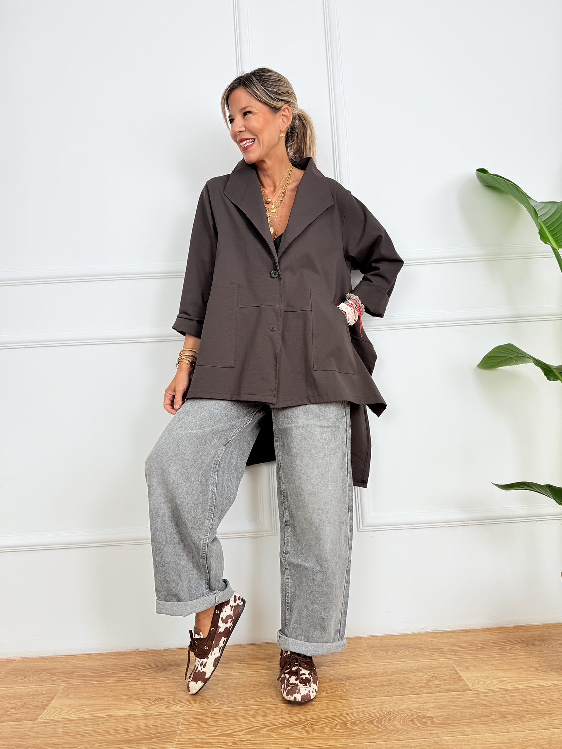 Forme Cardigan ART909 Choco 1